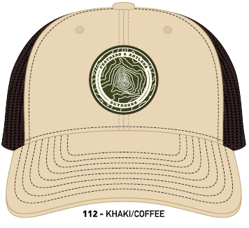 The Rut Map Mesh Back Cap