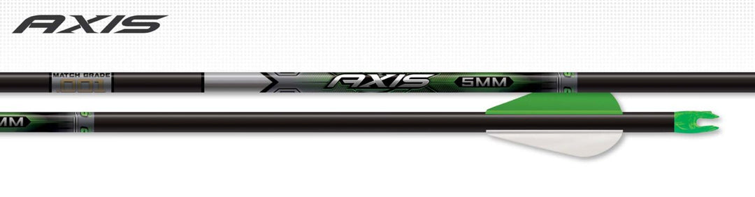 Easton Axis 5MM Match Grade 2" Blazer Vanes 6pk