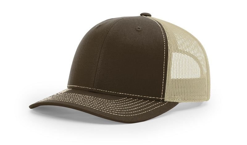 Geographic Woven Label Mesh Back Cap