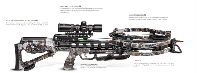 TenPoint Turbo S1 Crossbow Package