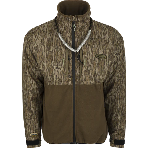 Drake MST Guardian Flex Fleece Eqwader Full Zip Jacket