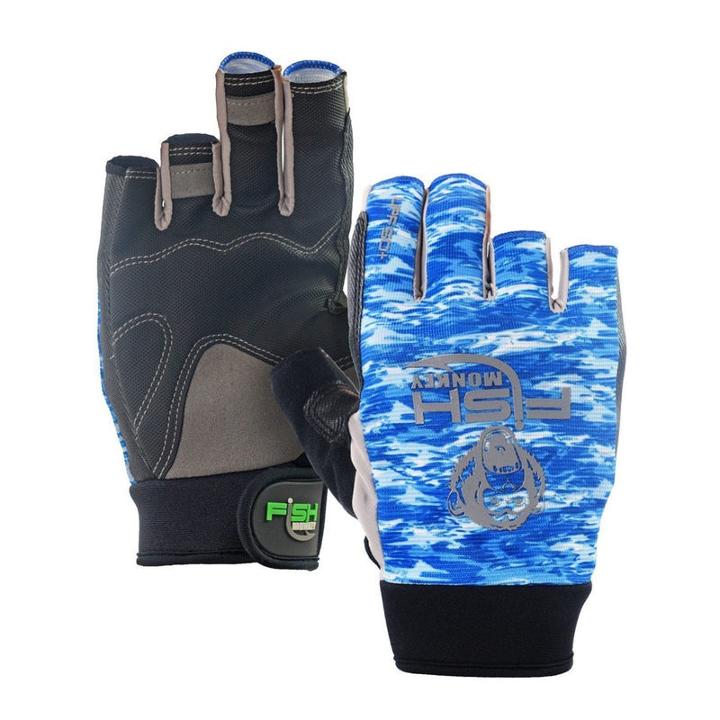 Fish Monkey The Crusher Half Finger Jigging Glove