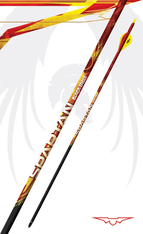 Black Eagle Spartan Fletched Arrows 6pk