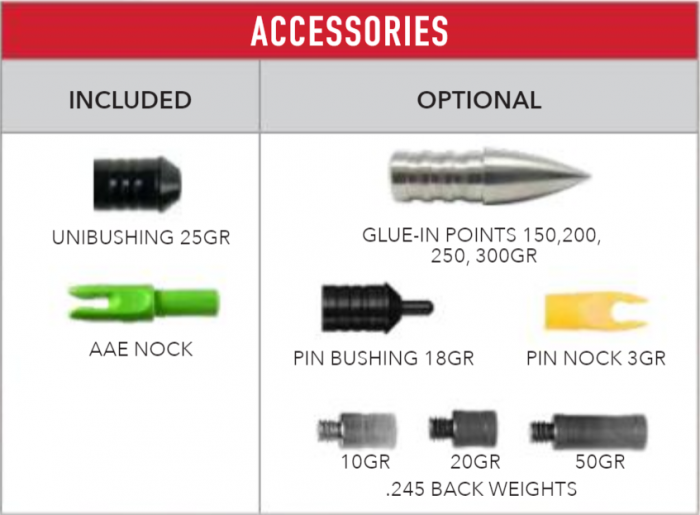 Victory V-TAC 27 Glue-In Stainless Steele Target Point