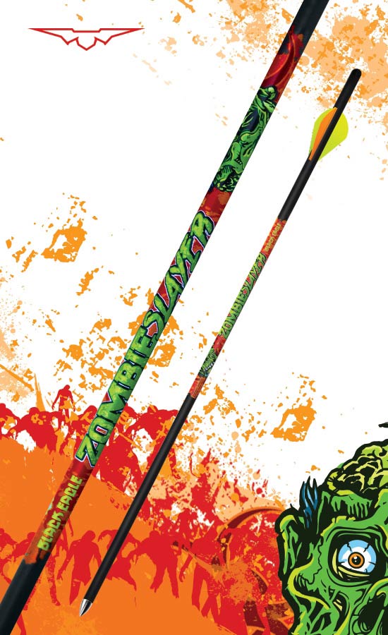 Black Eagle Zombie Slayer Crossbow Fletched Arrows 6pk