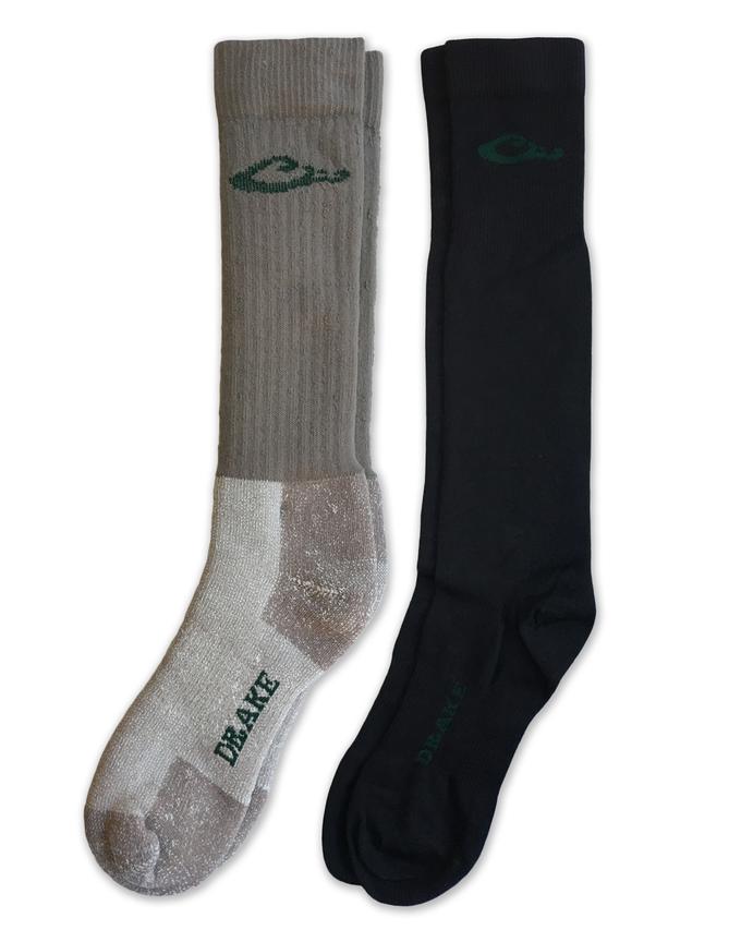 Drake Heavyweight Merino Wool Sock with Liner